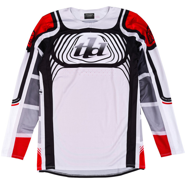 Troy Lee Designs Troy Lee Designs SE PRO Wavez Jersey Off White/Red 
